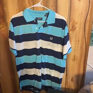 This is a size large “Chaps” shirt